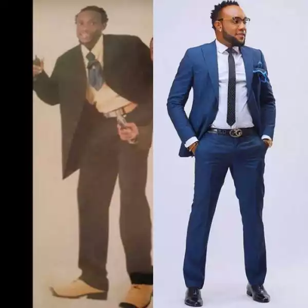 Ha! This is The Funniest Throwback We’ve Ever Seen – Checkout This Throwback Photo Of Kcee Before The Money